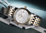 Buy Shop Tissot T Classic Bridgeport Silver Dial Two Tone Mesh Bracelet Watch For Men - T097.410.22.038.00 USA Online