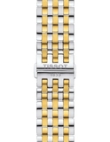 Buy Shop Tissot T Classic Bridgeport Silver Dial Two Tone Mesh Bracelet Watch For Men - T097.410.22.038.00 USA Online