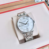Buy Shop Tissot Chemin Des Tourelles Powermatic 80 Diamonds Silver Dial Silver Steel Strap Watch for Men - T099.407.11.033.00 USA Online