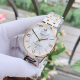 Buy Shop Tissot Chemin des Tourelles Powermatic 80 Helvetic Pride Silver Dial Two Tone Steel Strap Watch for Men - T099.407.22.038.01 USA Online
