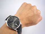 Buy Shop Tissot Chemin Des Tourelles Powermatic 80 Black Dial Black Leather Strap Watch For Men - T099.407.16.447.00 USA Online
