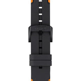 Buy Shop Tissot T Race Cycling Chronograph Black Dial Two Tone Rubber Strap Watch For Men - T111.417.37.441.04 USA Online
