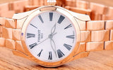 Buy Shop Tissot T Wave Mother of Pearl Dial Rose Gold Steel Strap Watch For Women - T112.210.33.113.00 USA Online