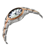 Buy Shop Tissot T Wave Mother of Pearl Dial Two Tone Steel Strap Watch For Women - T112.210.22.113.01 USA Online