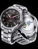 Buy Shop Tissot Chrono XL Quartz Asian Games Edition Black Dial Silver Steel Strap Watch For Men - T116.617.11.057.02 USA Online