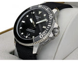 Buy Shop Tissot Seastar 1000 Powermatic 80 Black Dial Black Nylon Strap Watch For Men - T120.407.17.051.00 USA Online
