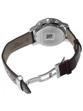 Buy Shop Tissot T Race PRC 200 Chronograph White Dial Brown Leather Strap Watch for Men - T17.1.516.32 USA Online