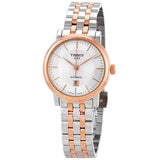 Tissot T Classic Carson Premium 30 White Dial Two Tone Steel Strap Watch for Women - T122.207.22.031.01