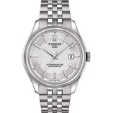Buy Shop Tissot Ballade Powermatic 80 Cosc Silver Dial Silver Steel Strap Watch For Men - T108.408.11.037.00 USA Online