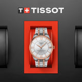 Buy Shop Tissot Tissot Chemin Des Tourelles Powermatic 80 Silver Dial Two Tone Steel Strap Watch for Men - T139.407.22.038.00 USA Online