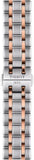 Buy Shop Tissot Tissot Chemin Des Tourelles Powermatic 80 Silver Dial Two Tone Steel Strap Watch for Men - T139.407.22.038.00 USA Online