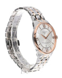 Buy Shop Tissot Tissot Chemin Des Tourelles Powermatic 80 Silver Dial Two Tone Steel Strap Watch for Men - T139.407.22.038.00 USA Online