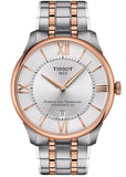 Buy Shop Tissot Tissot Chemin Des Tourelles Powermatic 80 Silver Dial Two Tone Steel Strap Watch for Men - T139.407.22.038.00 USA Online