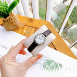 Buy Shop Tissot Tradition 5.5 Lady Silver Dial Brown Leather Strap Watch for Women - T063.009.16.018.00 USA Online