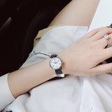 Buy Shop Tissot Tradition 5.5 Lady Silver Dial Brown Leather Strap Watch for Women - T063.009.16.018.00 USA Online