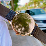 Buy Shop Tissot Tradition 5.5 White Dial Brown Leather Strap Watch for Men - T063.409.36.018.00 USA Online