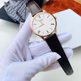 Buy Shop Tissot Tradition 5.5 White Dial Brown Leather Strap Watch for Men - T063.409.36.018.00 USA Online