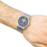 Buy Shop Tissot Tradition Automatic Open Heart Automatic Watch For Men - T063.907.11.058.00 USA Online