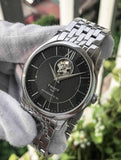 Buy Shop Tissot Tradition Automatic Open Heart Automatic Watch For Men - T063.907.11.058.00 USA Online