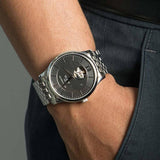 Buy Shop Tissot Tradition Automatic Open Heart Automatic Watch For Men - T063.907.11.058.00 USA Online