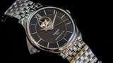 Buy Shop Tissot Tradition Automatic Open Heart Automatic Watch For Men - T063.907.11.058.00 USA Online