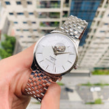 Buy Shop Tissot Tradition Powermatic 80 Open Heart Automatic Watch For Men - T063.907.11.038.00 USA Online