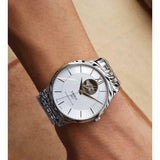 Buy Shop Tissot Tradition Powermatic 80 Open Heart Automatic Watch For Men - T063.907.11.038.00 USA Online