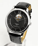 Buy Shop Tissot Tradition Powermatic 80 Open Heart Automatic Watch For Men - T063.907.16.058.00 USA Online