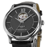 Buy Shop Tissot Tradition Powermatic 80 Open Heart Automatic Watch For Men - T063.907.16.058.00 USA Online