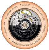 Buy Shop Tissot Tradition Powermatic 80 Open Heart Silver Dial Brown Leather Strap Watch For Men - T063.907.36.038.00 USA Online