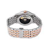 Buy Shop Tissot Tradition Powermatic 80 Open Heart Silver Dial Two Tone Steel Strap Watch For Men - T063.907.22.038.01 USA Online