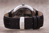 Buy Shop Tissot T Classic Tradition White Dial Brown Leather Strap Watch For Men - T063.610.16.037.00 USA Online
