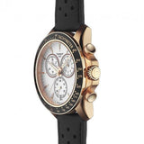 Buy Shop Tissot V8 Quartz Chronograph White Dial Black Rubber Strap Watch For Men - T106.417.36.031.00 USA Online