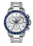 Buy Shop Tissot V8 Quartz T Sport Chronograph White Dial Silver Steel Strap Watch For Men - T106.417.11.031.00 USA Online