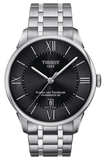 Buy Shop Tissot Chemin Des Tourelles Powermatic 80 Black Dial Silver Steel Strap Watch For Men - T099.407.11.058.00 USA Online