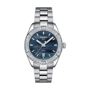 Buy Shop Tissot PR 100 Sport Chic Mother of Pearl Dial Watch For Women - T101.910.11.121.00 USA Online