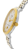 Buy Shop Tissot Carson Premium Powermatic 80 White Dial Two Tone Steel Strap Watch For Men - T122.407.22.031.00 USA Online