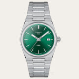 Buy Shop Tissot PRX Quartz Green Dial Steel Silver Steel Strap Watch for Men - T137.410.11.081.00 USA Online