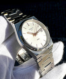 Buy Shop Tissot PRX Silver Dial Silver Steel Strap Watch For Women - T137.210.11.031.00 USA Online