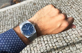 Buy Shop Tissot T Classic PRX Blue Dial Silver Steel Strap Watch For Men - T137.410.11.041.00 USA Online
