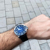 Buy Shop Tissot Seastar 1000 Powermatic 80 Silicium Blue Dial Blue Nylon Strap Watch For Men - T120.407.17.041.01 USA Online