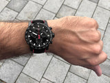 Buy Shop Tissot Supersport Chrono Giro D'Italia Black Dial Black Nylon Strap Watch for Men - T125.617.37.051.00 USA Online