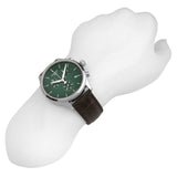 Buy Shop Tissot Chrono XL Chronograph Classic Green Dial Brown Leather Strap Watch For Men - T116.617.16.091.00 USA Online