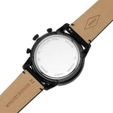 Buy Shop Fossil Goodwin Chronograph Black Dial Black Leather Strap Watch for Men - FS5585 USA Online