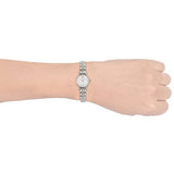 Buy Shop Emporio Armani Gianni T Bar Quartz Silver Dial Silver Steel Strap Watch For Women - AR1935 USA Online