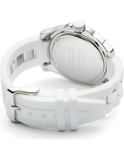 Buy Shop Tommy Hilfiger K2 White Dial White Rubber Strap Watch for Women - 1781306 USA Online