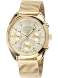 Buy Shop Tommy Hilfiger Mia Gold Dial Gold Mesh Bracelet Watch for Women - 1781488 USA Online