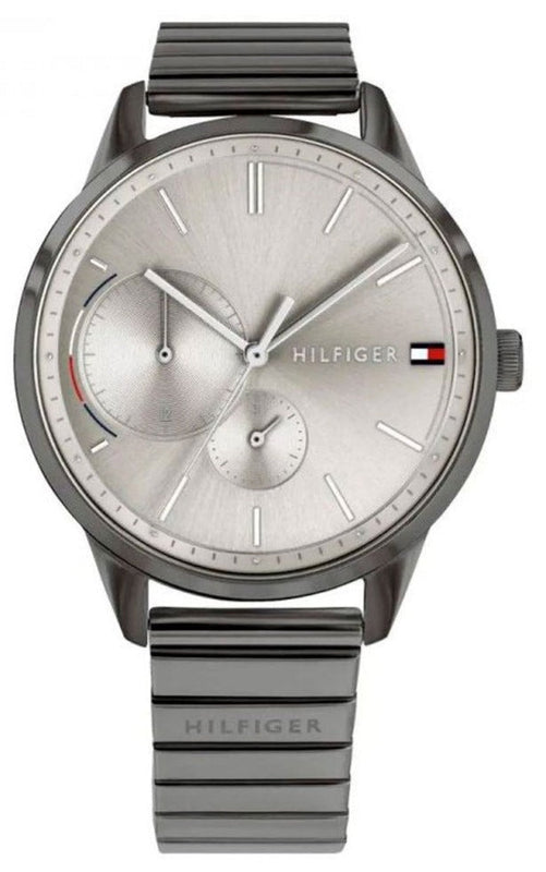 Buy Shop Tommy Hilfiger Quartz Silver Dial Grey Steel Strap Watch for Women - 1782062 USA Online