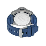 Buy Shop Tommy Hilfiger Windsurf White Dial Blue Rubber Strap Watch for Men - 1791113 USA Online