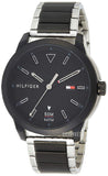Buy Shop Tommy Hilfiger Sneaker Quartz Black Dial Two Tone Steel Strap Watch for Men - 1791619 USA Online